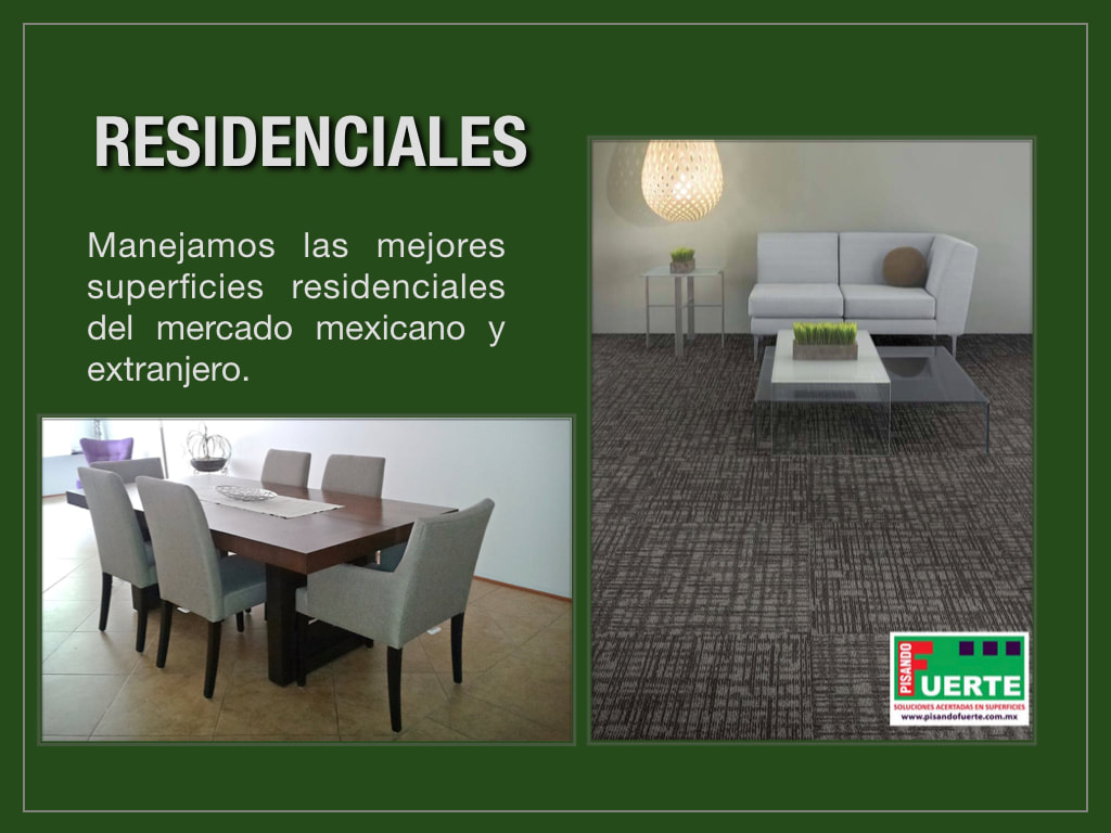 Pisando Fuerte Superficies Residenciales