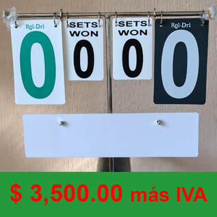 Marcadores para Tenis Pisando Fuerte