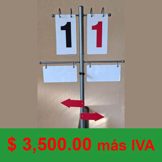 Marcadores para Tenis Pisando Fuerte